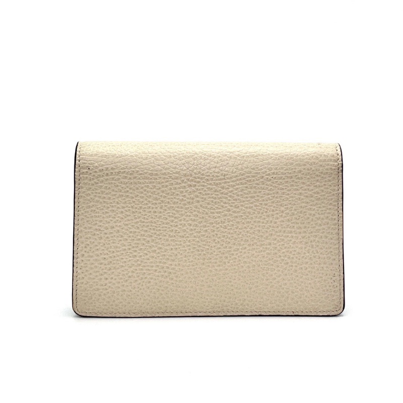 GUCCI 酒神mini白色全皮 鑽扣肩背斜背包16*10*3.5 98新配件盒子塵袋-6