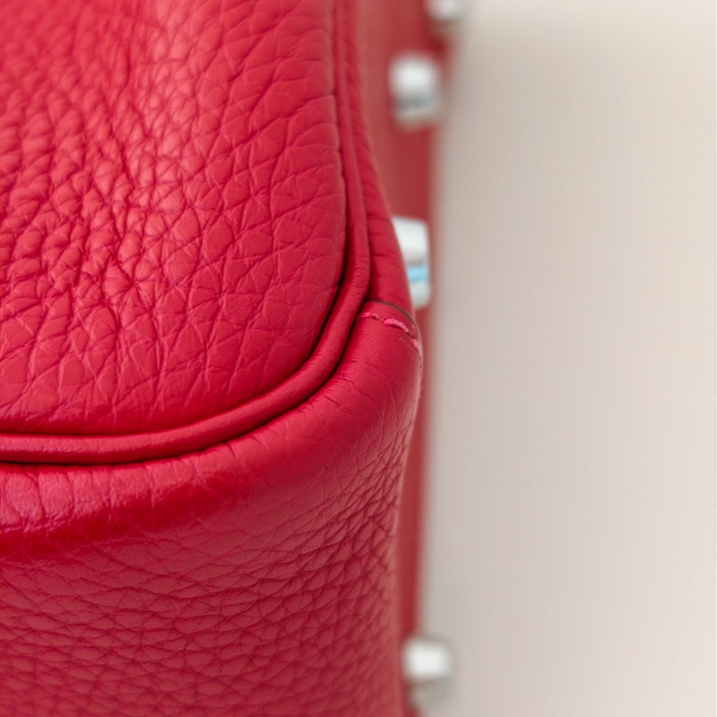 Hermes 愛馬仕 lindy 26 紅色 C刻-18