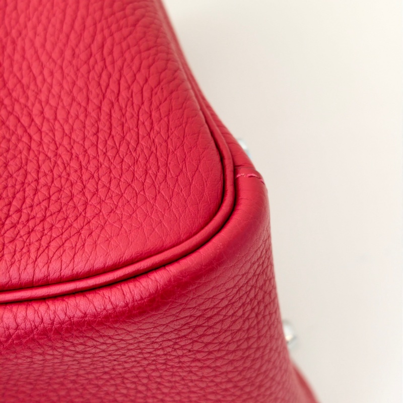 Hermes 愛馬仕 lindy 26 紅色 C刻-21