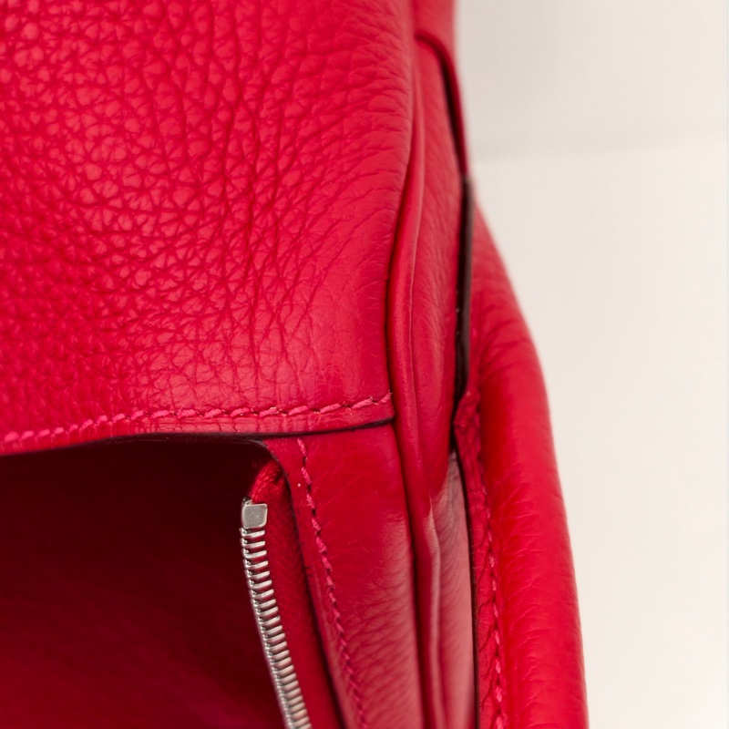 Hermes 愛馬仕 lindy 26 紅色 C刻-26
