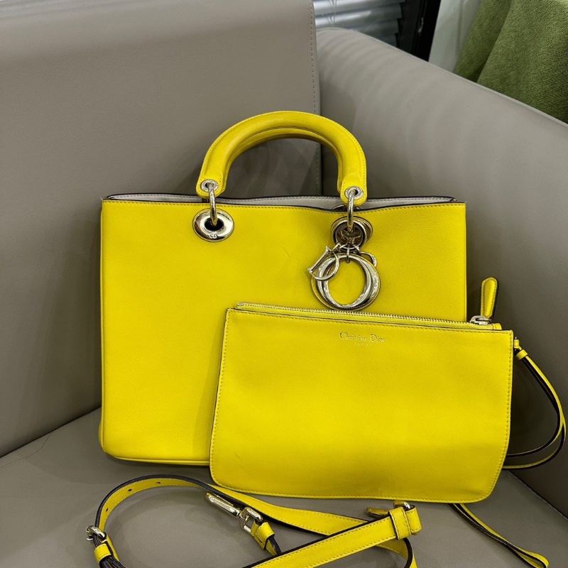 Dior Vip子母托特手提肩背包32*23  98新配件塵袋-4