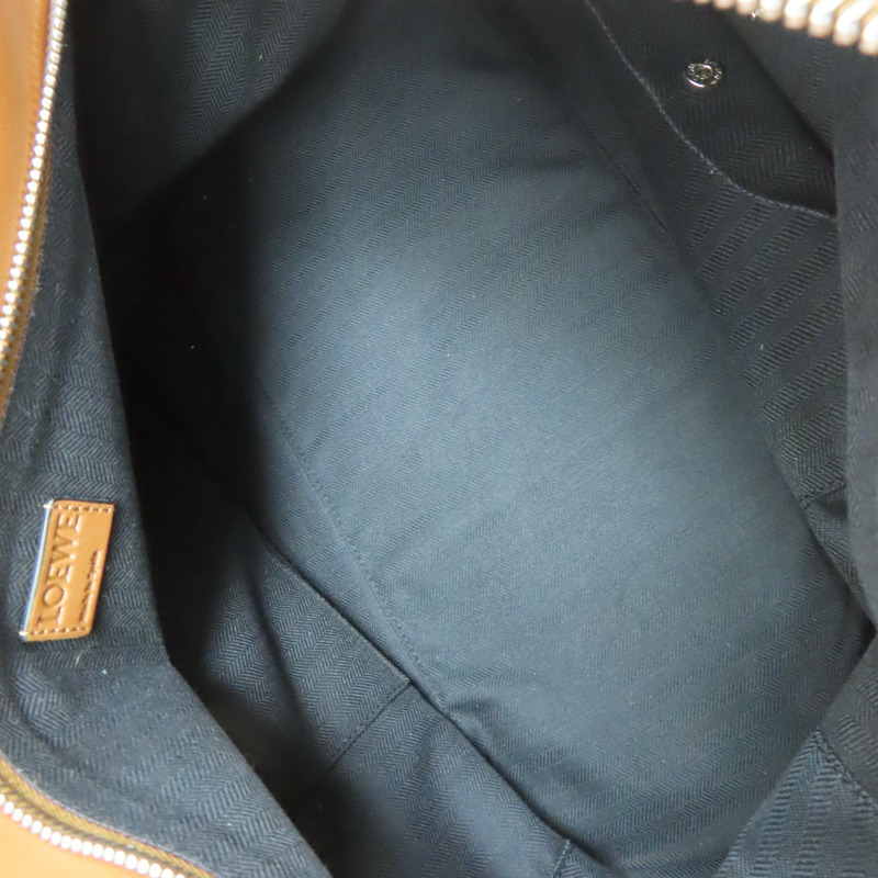 卡其色 帆布 Puzzle XL 肩背包【LOEWE 羅威】-4