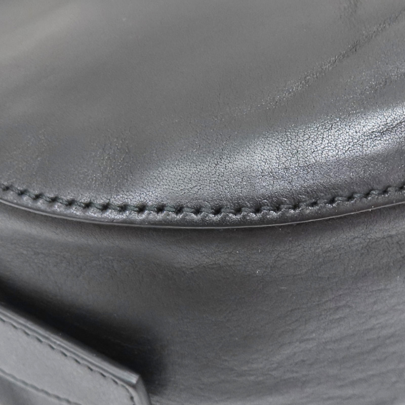 黑色 牛皮 肩背包【BURBERRY 巴寶莉】 8023961-10