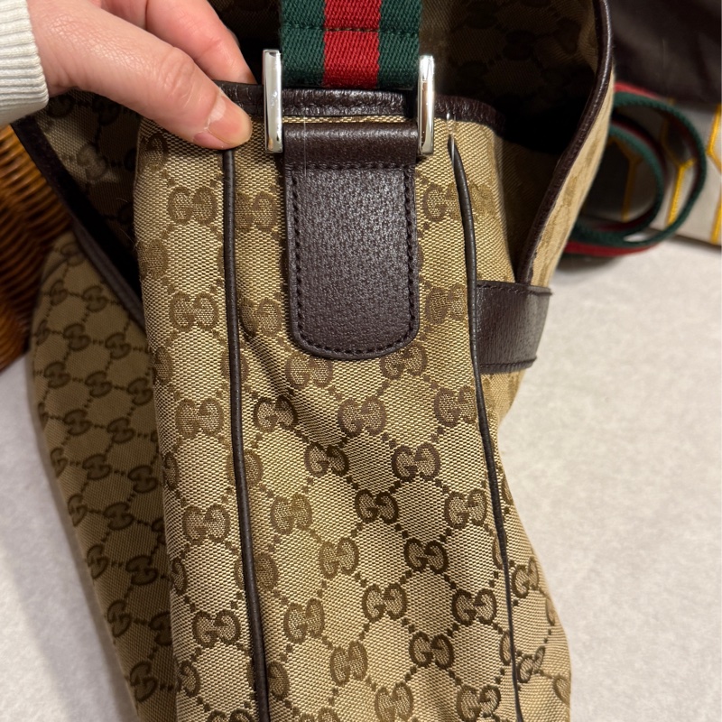 Gucci Monogram 郵差包-1