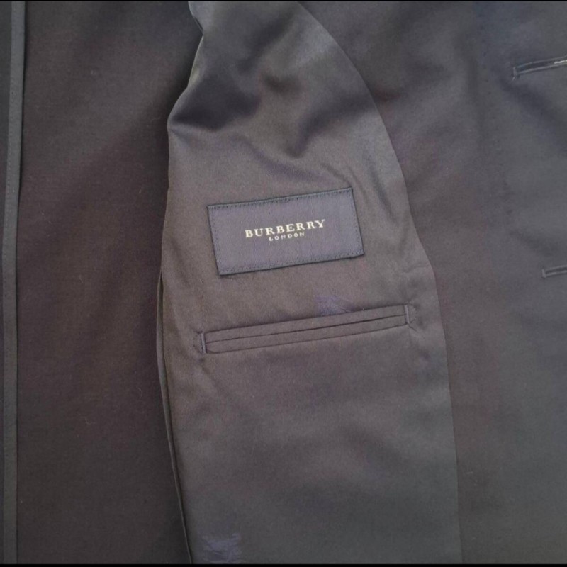 原價12萬／全新／Burberry London 頂級款成套西裝-12