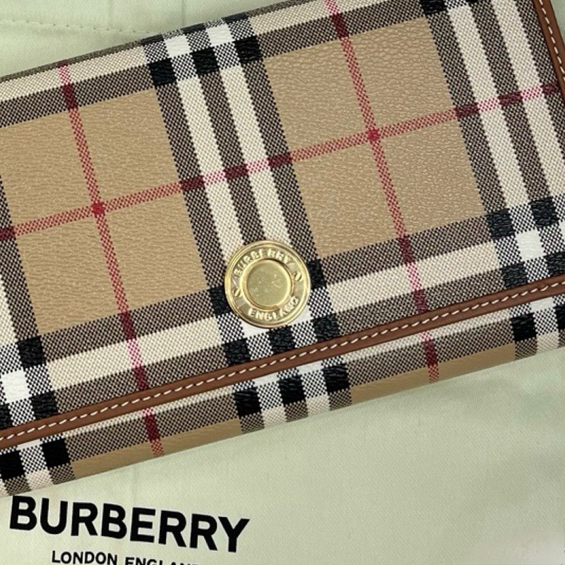 Burberry wallet bag ( Beige )-3