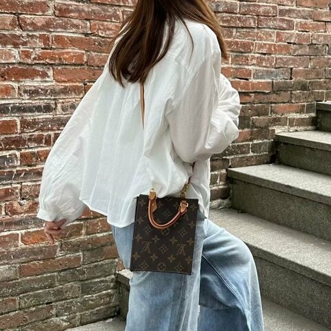 Louis Vuitton - 原花Petit Sac Plat Mini 琴譜包