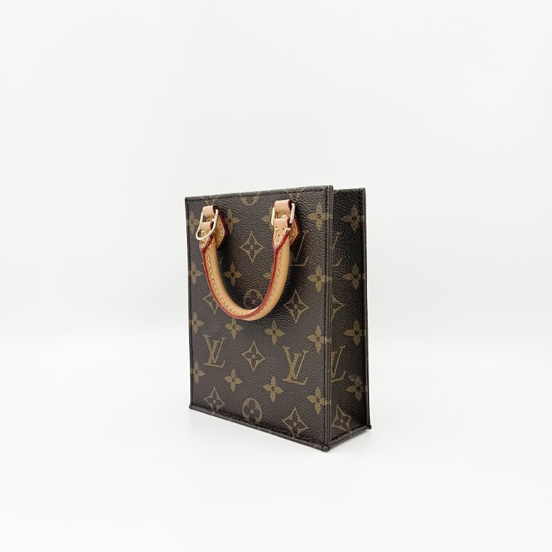 Louis Vuitton - 原花Petit Sac Plat Mini 琴譜包-5