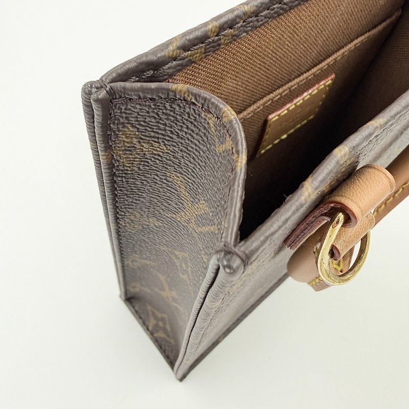 Louis Vuitton - 原花Petit Sac Plat Mini 琴譜包-13