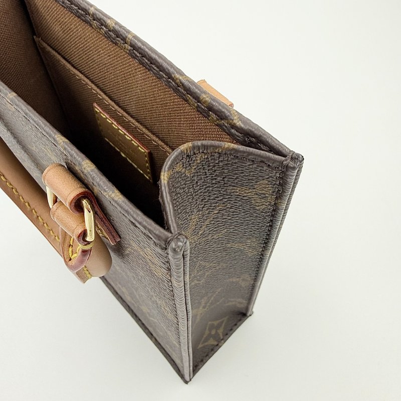 Louis Vuitton - 原花Petit Sac Plat Mini 琴譜包-14