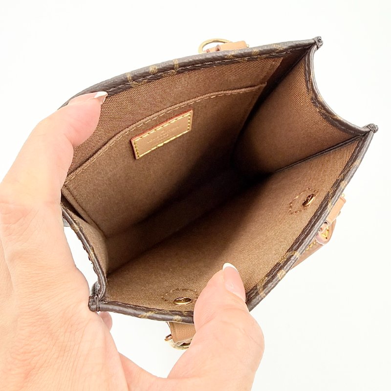 Louis Vuitton - 原花Petit Sac Plat Mini 琴譜包-15