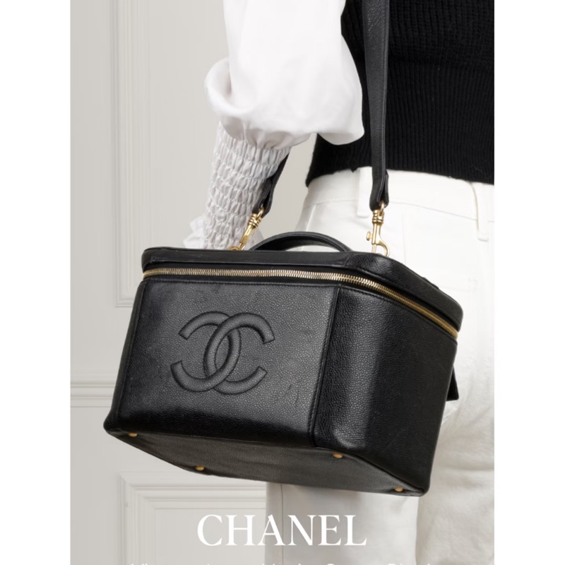 Chanel Vintage Vanity case 化妝箱-3