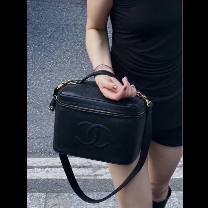 Chanel Vintage Vanity case 化妝箱-6