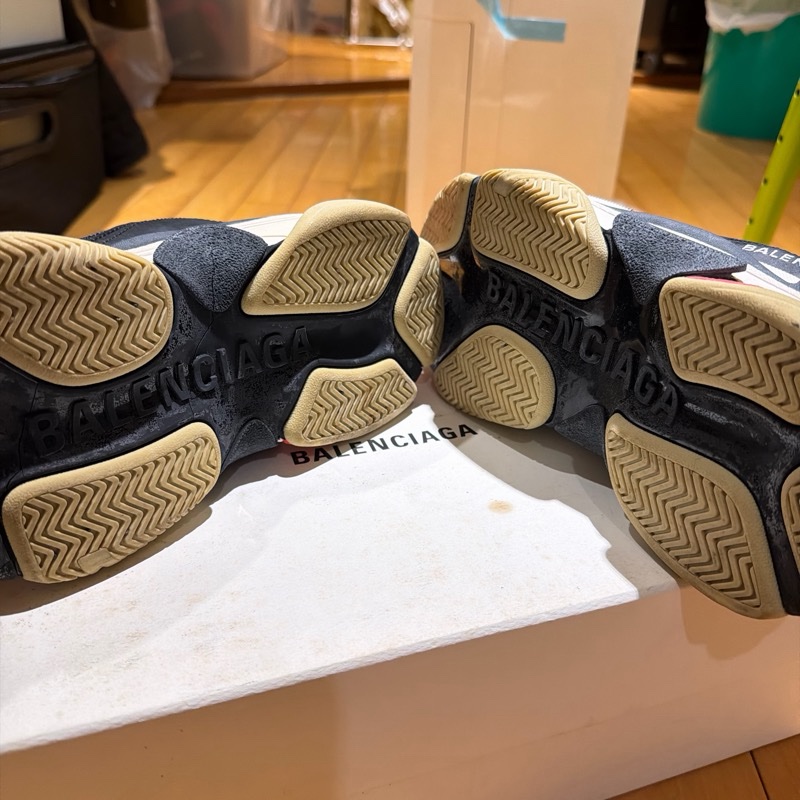 Balenciaga Triple S 黑色老爹鞋｜38｜經典配色經典厚底｜男女可穿｜正品｜潮流球鞋-4