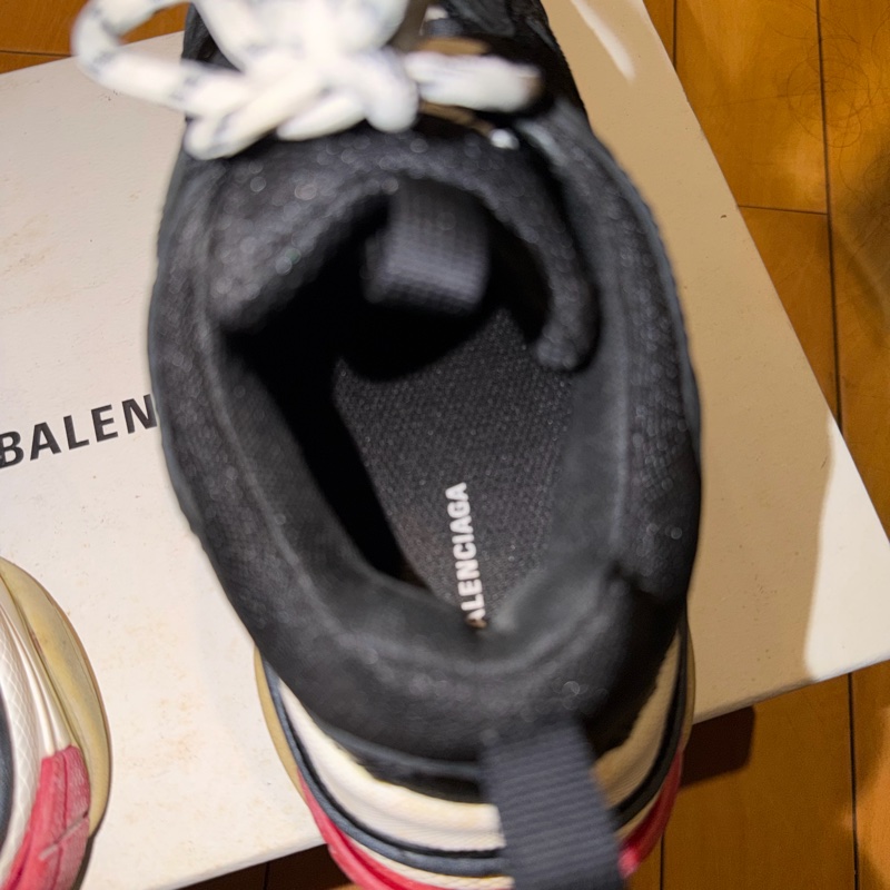 Balenciaga Triple S 黑色老爹鞋｜38｜經典配色經典厚底｜男女可穿｜正品｜潮流球鞋-9