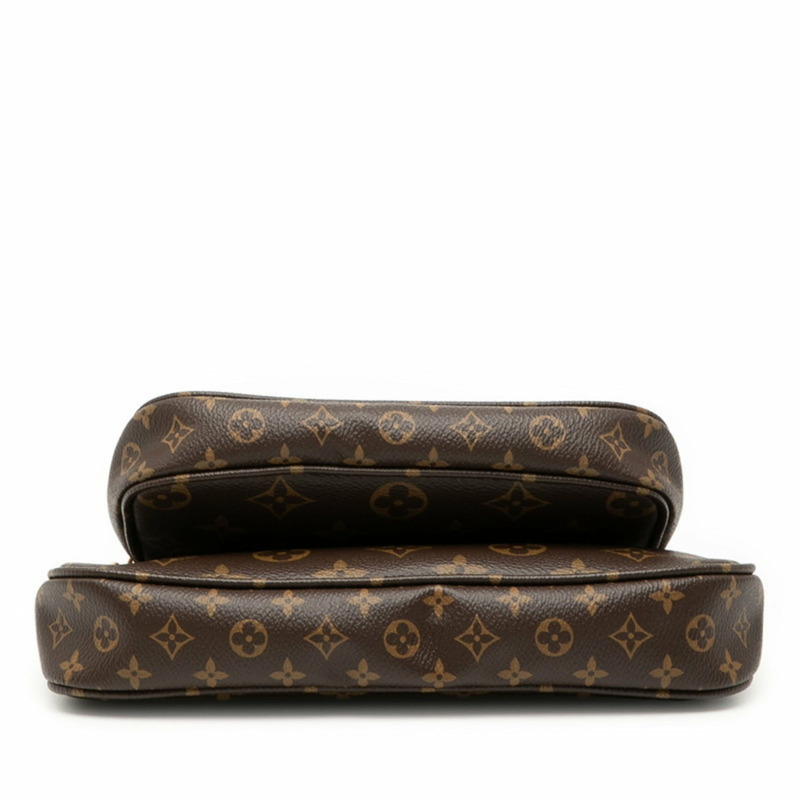 路易威登 Monogram Multi Pochette Accessoires 手提包/單肩包 2WAY M44813 棕色皮革 女士 LOUIS VUITTON-2