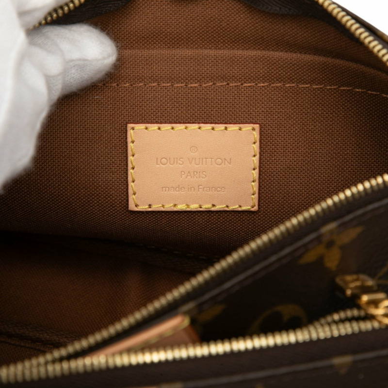 路易威登 Monogram Multi Pochette Accessoires 手提包/單肩包 2WAY M44813 棕色皮革 女士 LOUIS VUITTON-4