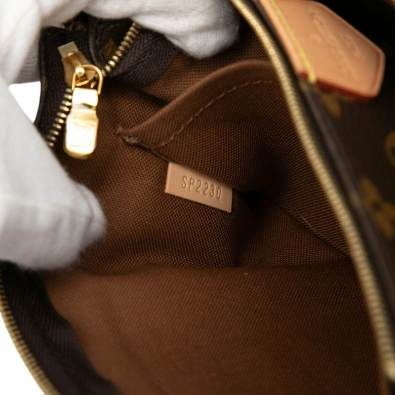 路易威登 Monogram Multi Pochette Accessoires 手提包/單肩包 2WAY M44813 棕色皮革 女士 LOUIS VUITTON-5