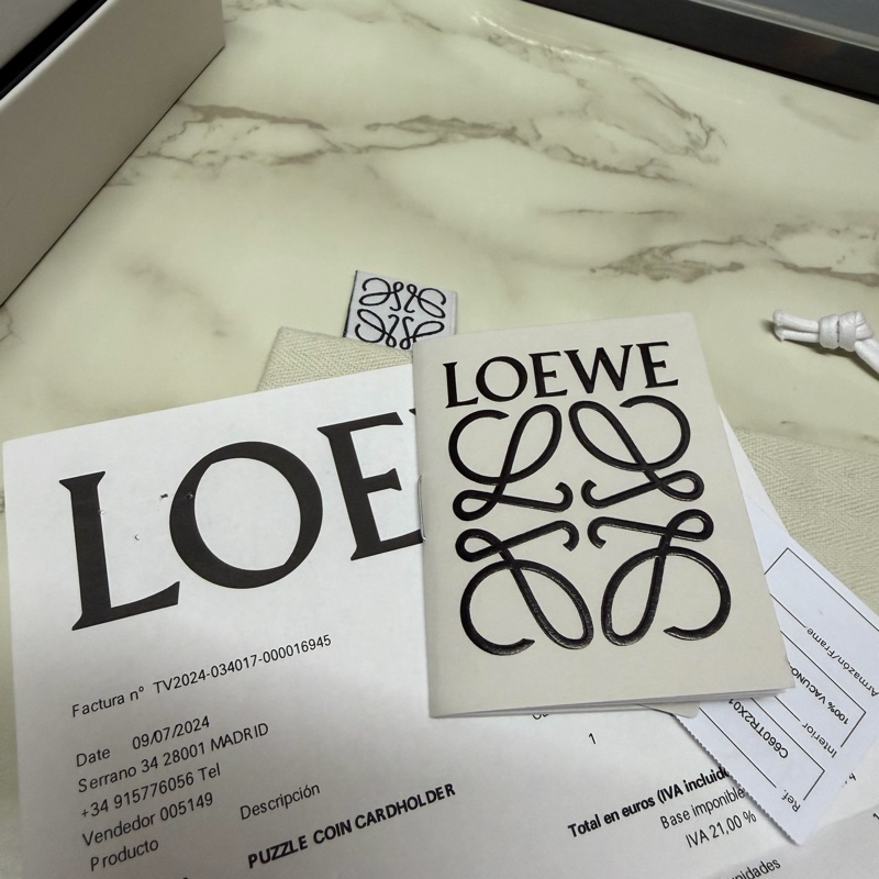 Loewe puzzle coin cardholder 零錢卡夾-4