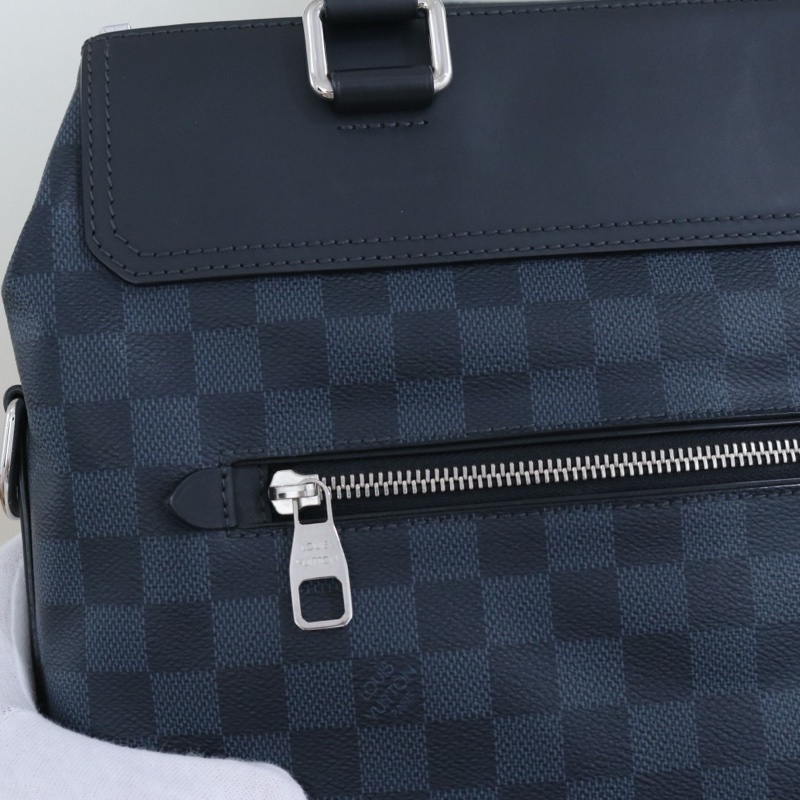 LouisVuitton Newport 男包，肩帶鎖鑰匙丟失，一個拉鍊頭非原配-9