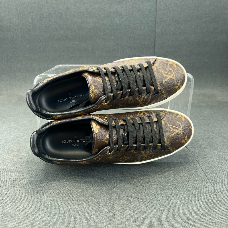 Louis Vuitton路易威登老花满印 棕色 板鞋 码数 37.5-4