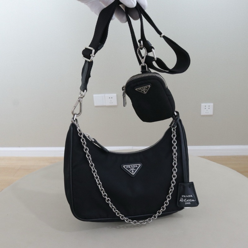Prada 普拉達 Re-Edition 再生尼龍三合一手袋-0