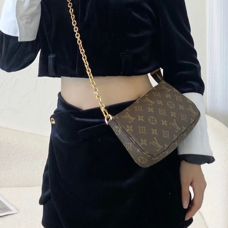 LV 經典老花大號麻將包🏅-0