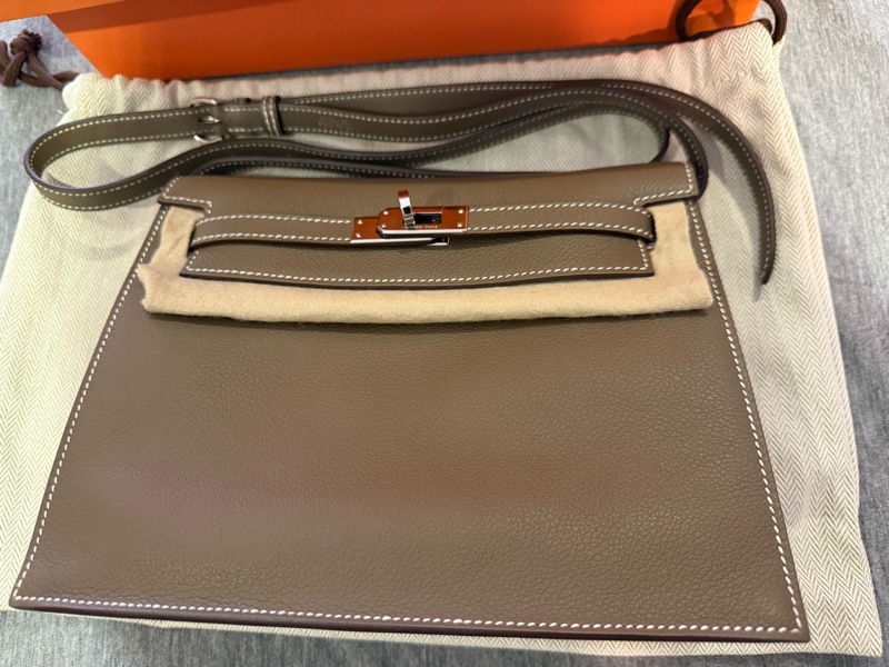 Hermes Kelly dance大象灰-0