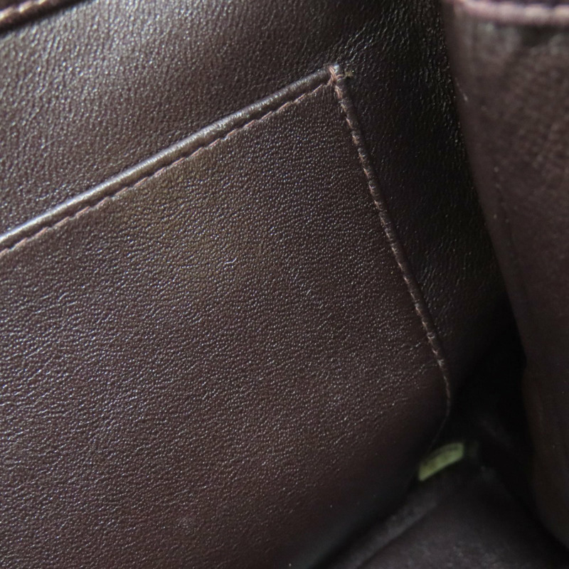 香奈兒 (CHANEL) 絎縫鏈條手提單肩包，金色五金配件，羊皮材質，女士款-10