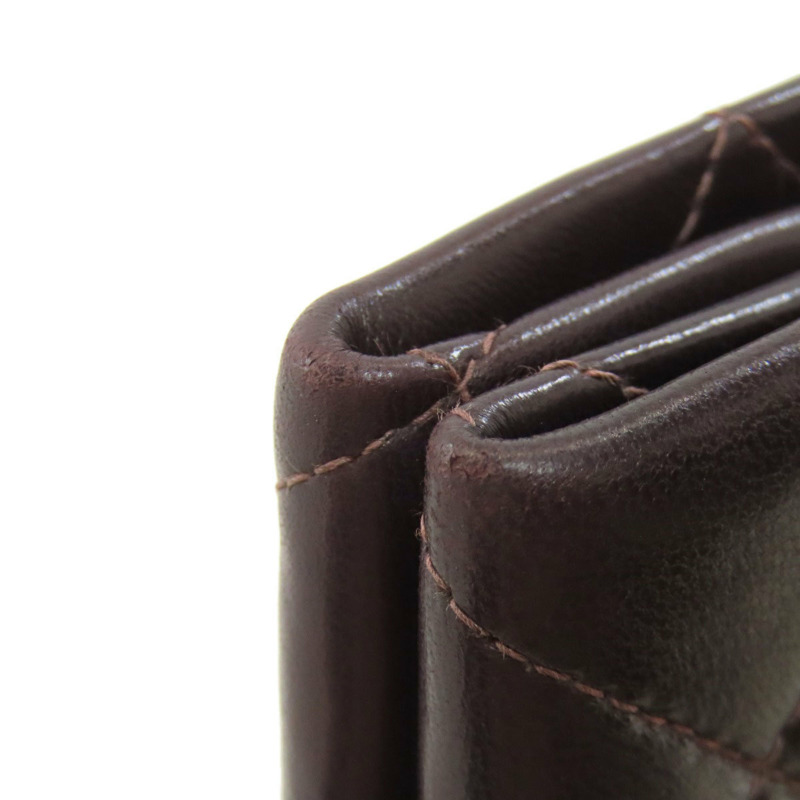 香奈兒 (CHANEL) 絎縫鏈條手提單肩包，金色五金配件，羊皮材質，女士款-14