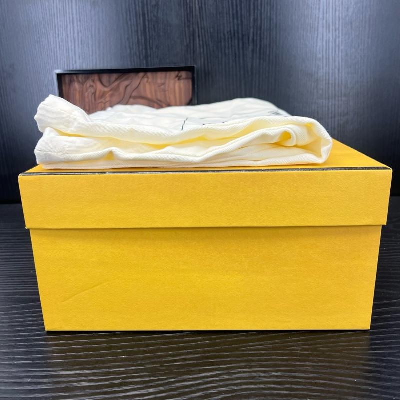 99新 芬迪 fendi match 淺藍色胖丁 厚底鞋 碼數 37.5-15