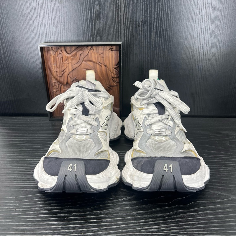 98新balenciaga巴黎世家 老爹鞋cargo 白灰 碼數 41-0