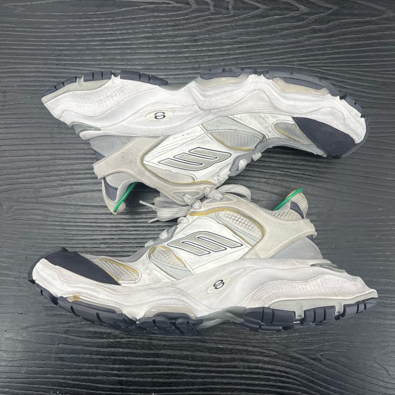 98新balenciaga巴黎世家 老爹鞋cargo 白灰 碼數 41-3