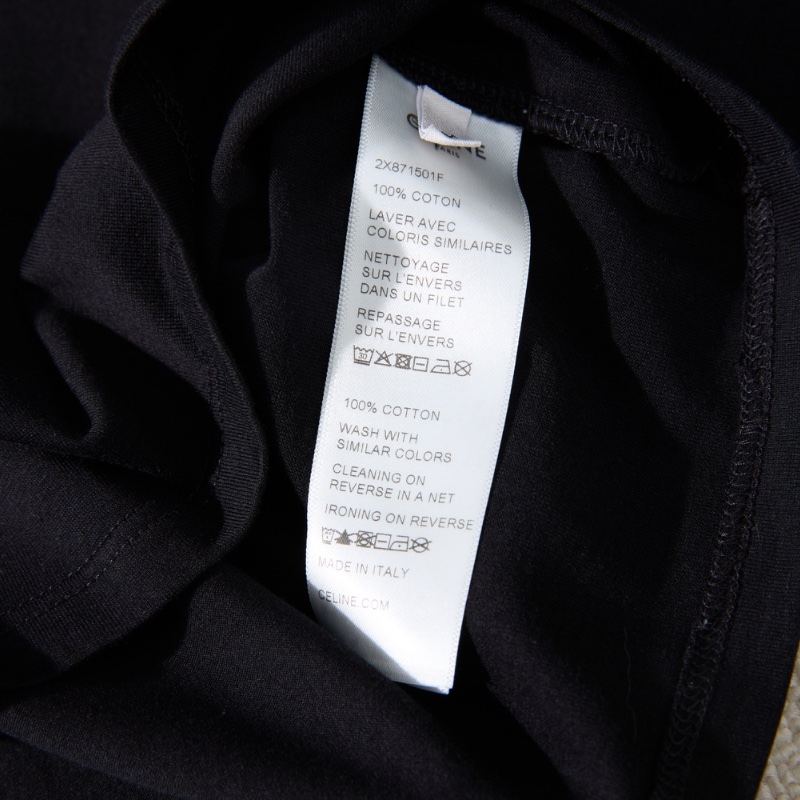 ❤️CELINE logo短款時尚黑色上衣-7
