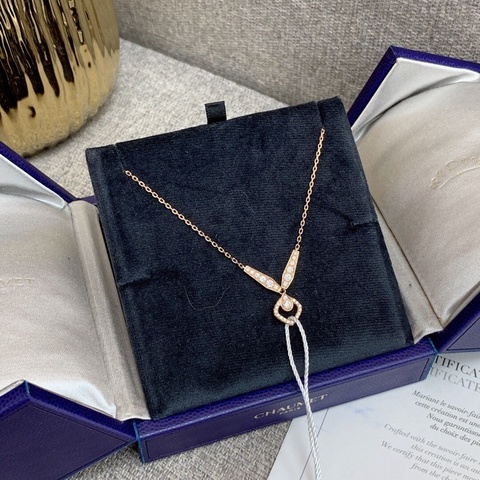 Chaumet尚美約瑟芬加冕愛系列玫瑰金鑽石項鍊 2018年購入