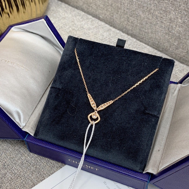 Chaumet尚美約瑟芬加冕愛系列玫瑰金鑽石項鍊 2018年購入-1