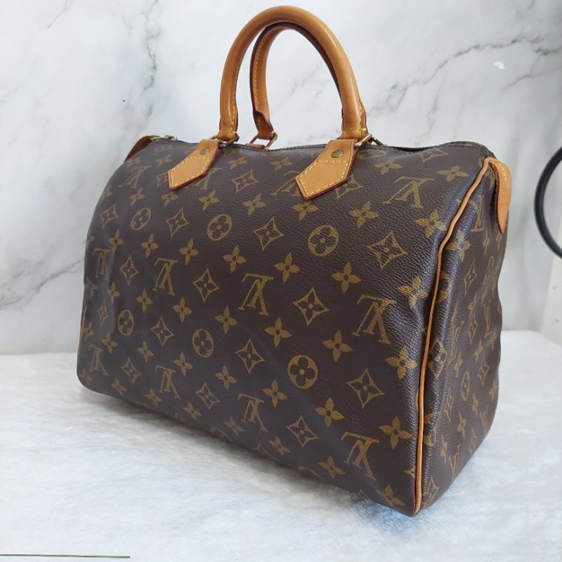 LV SPEEDY 30  M41526   🌈現品實拍🌈 波士頓包~二手品-3