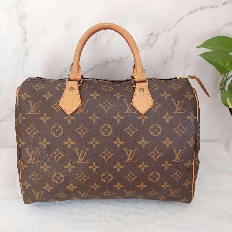 LV SPEEDY 30  M41526   🌈現品實拍🌈 波士頓包~二手品-10