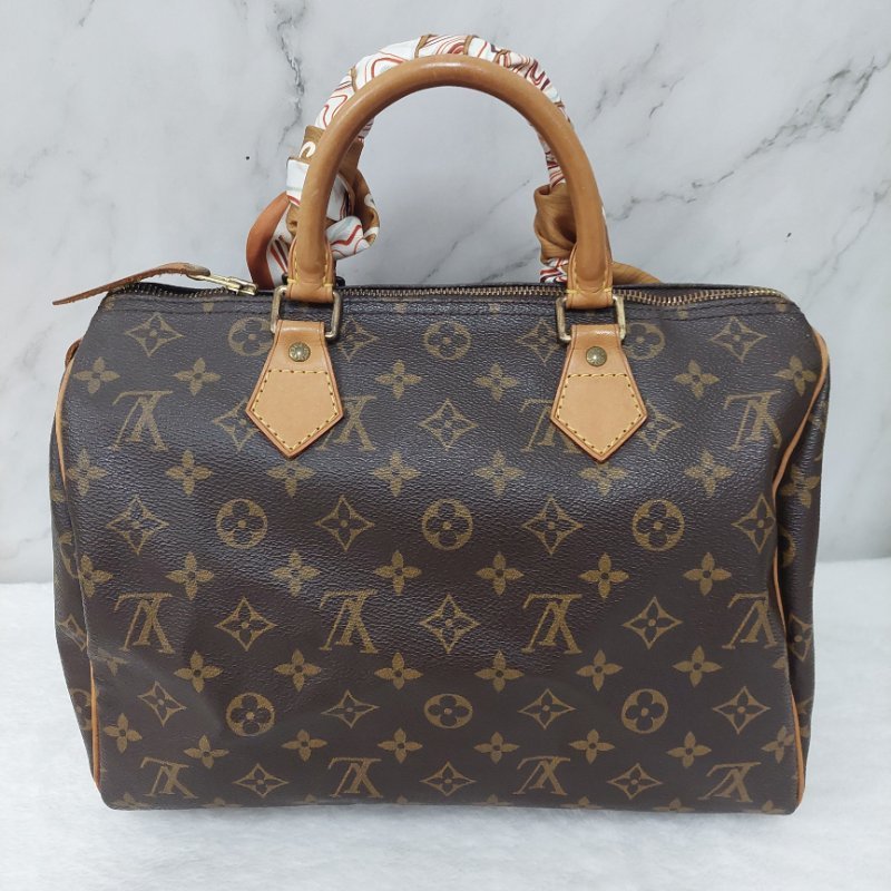 LV SPEEDY 30  M41526   🌈現品實拍🌈 波士頓包~二手品-16