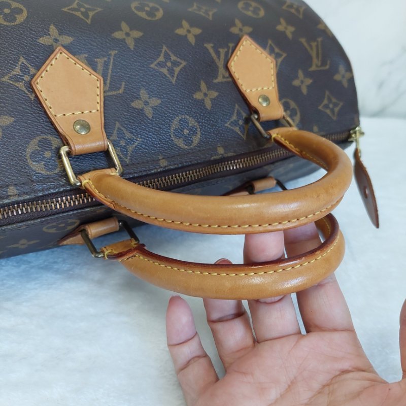 LV SPEEDY 30  M41526   🌈現品實拍🌈 波士頓包~二手品-46