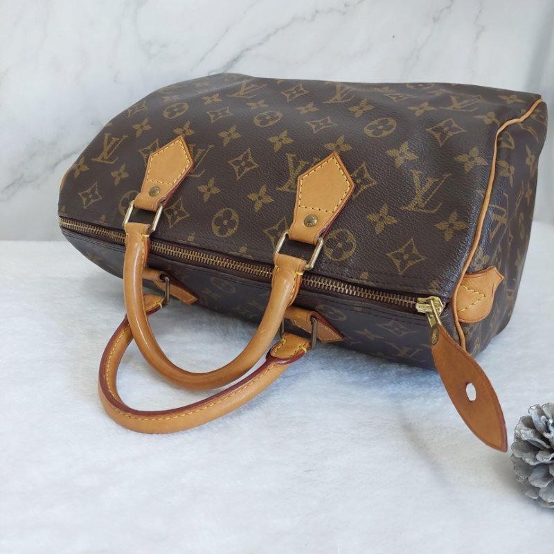 LV SPEEDY 30  M41526   🌈現品實拍🌈 波士頓包~二手品-47