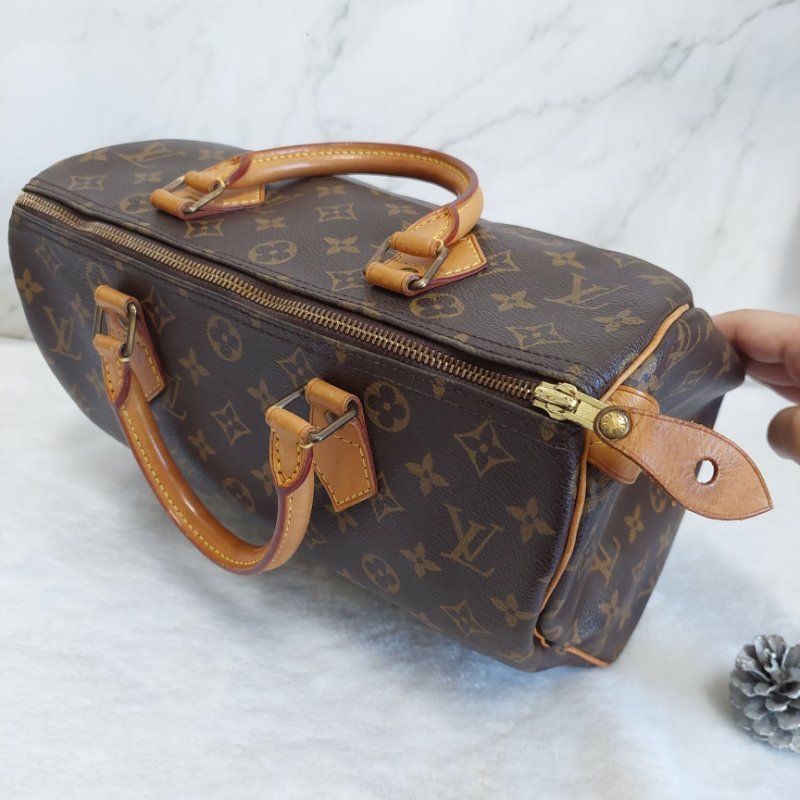 LV SPEEDY 30  M41526   🌈現品實拍🌈 波士頓包~二手品-48