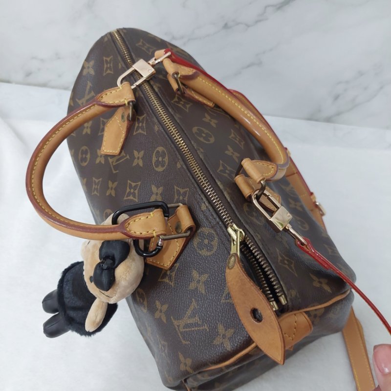 LV SPEEDY 30  M41526   🌈現品實拍🌈 波士頓包~二手品-54