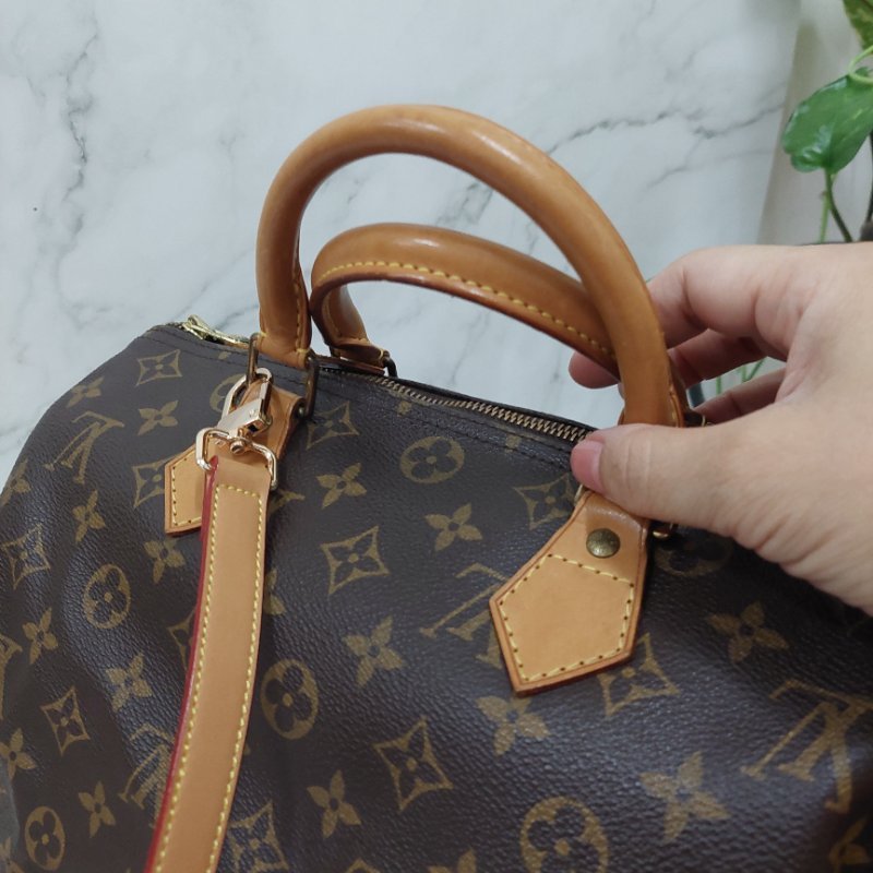 LV SPEEDY 30  M41526   🌈現品實拍🌈 波士頓包~二手品-58