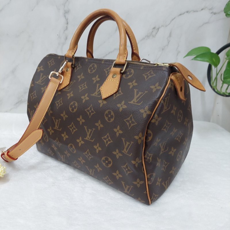 LV SPEEDY 30  M41526   🌈現品實拍🌈 波士頓包~二手品-63