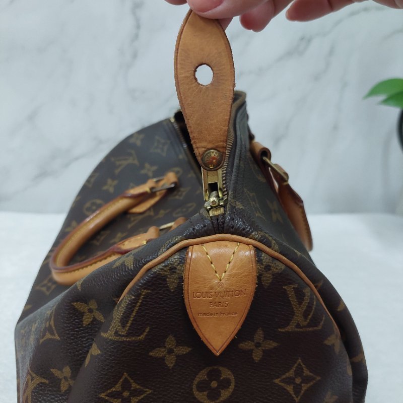LV SPEEDY 30  M41526   🌈現品實拍🌈 波士頓包~二手品-75