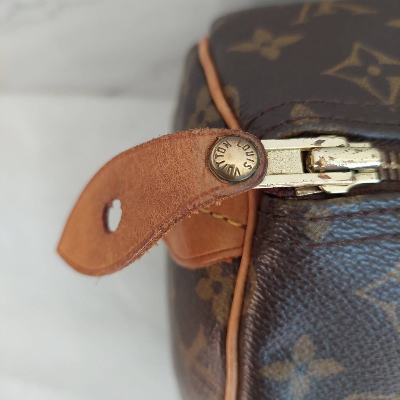 LV SPEEDY 30  M41526   🌈現品實拍🌈 波士頓包~二手品-76