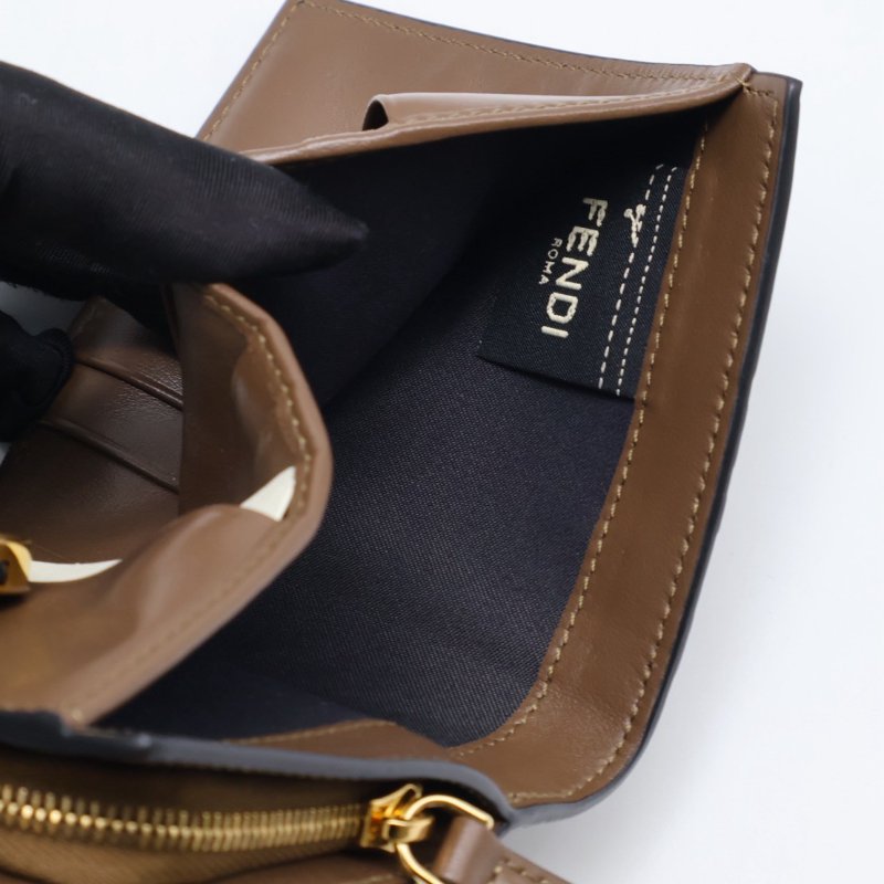 FENDI 經典FF雙折短夾-3