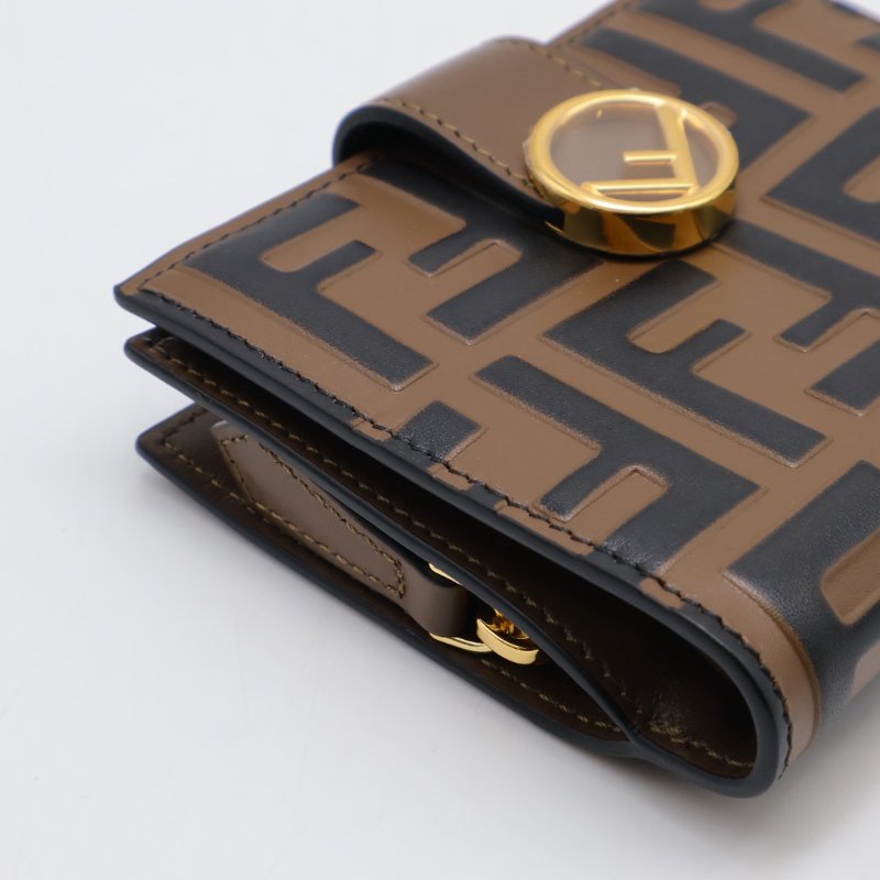 FENDI 經典FF雙折短夾-7