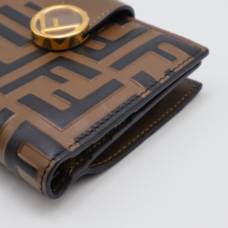 FENDI 經典FF雙折短夾-8